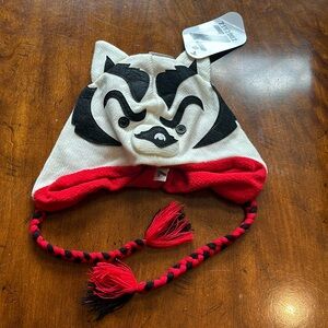 Wisconsin badgers fleece lined hat